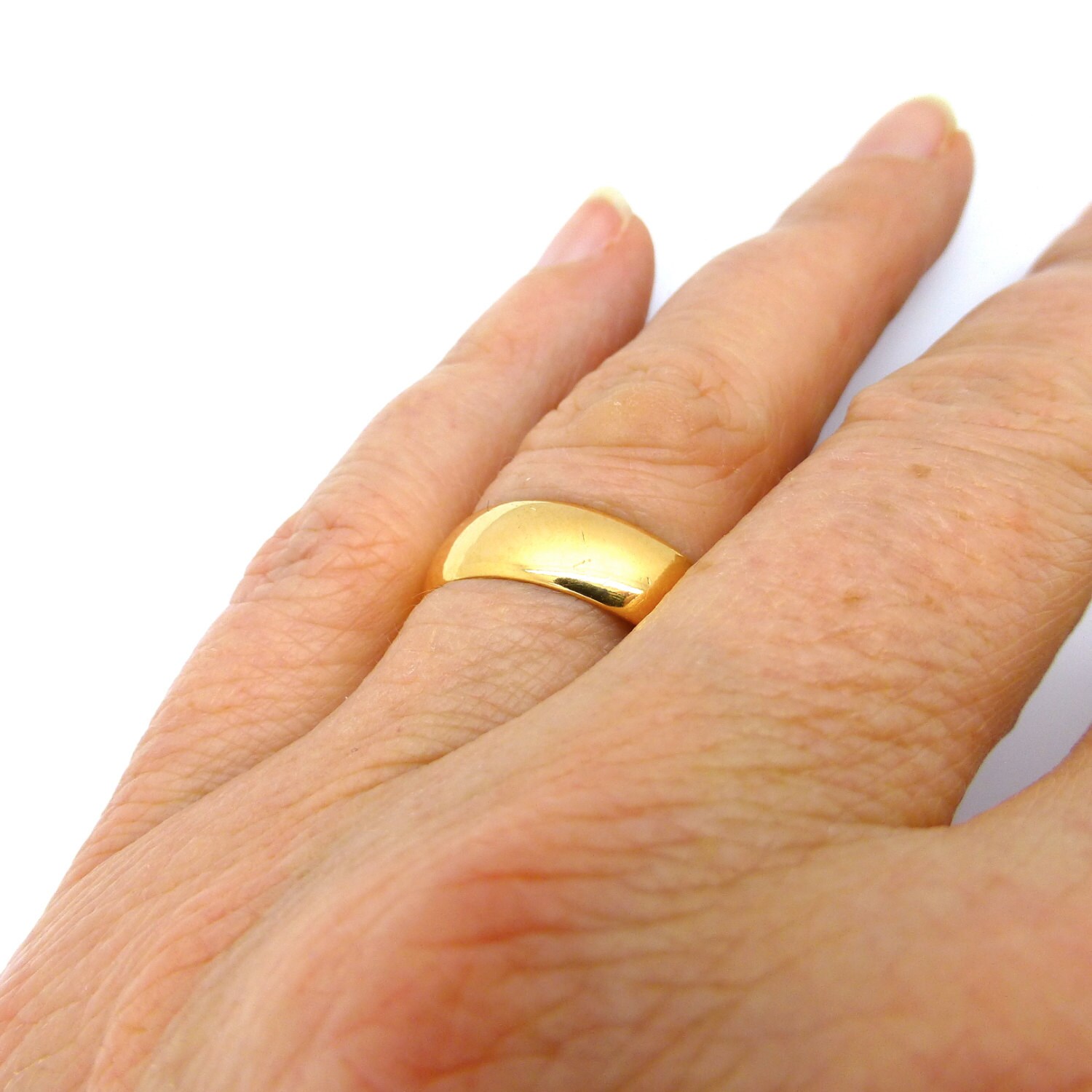 22ct gold mens wedding rings