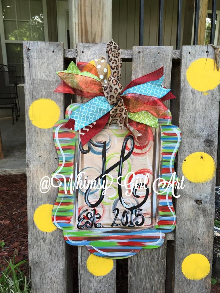 Funky & Fun Door Hanger
