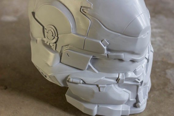 Spartan Locke Replica Helmet RAW CAST Limited Run by ImpactPropsTX