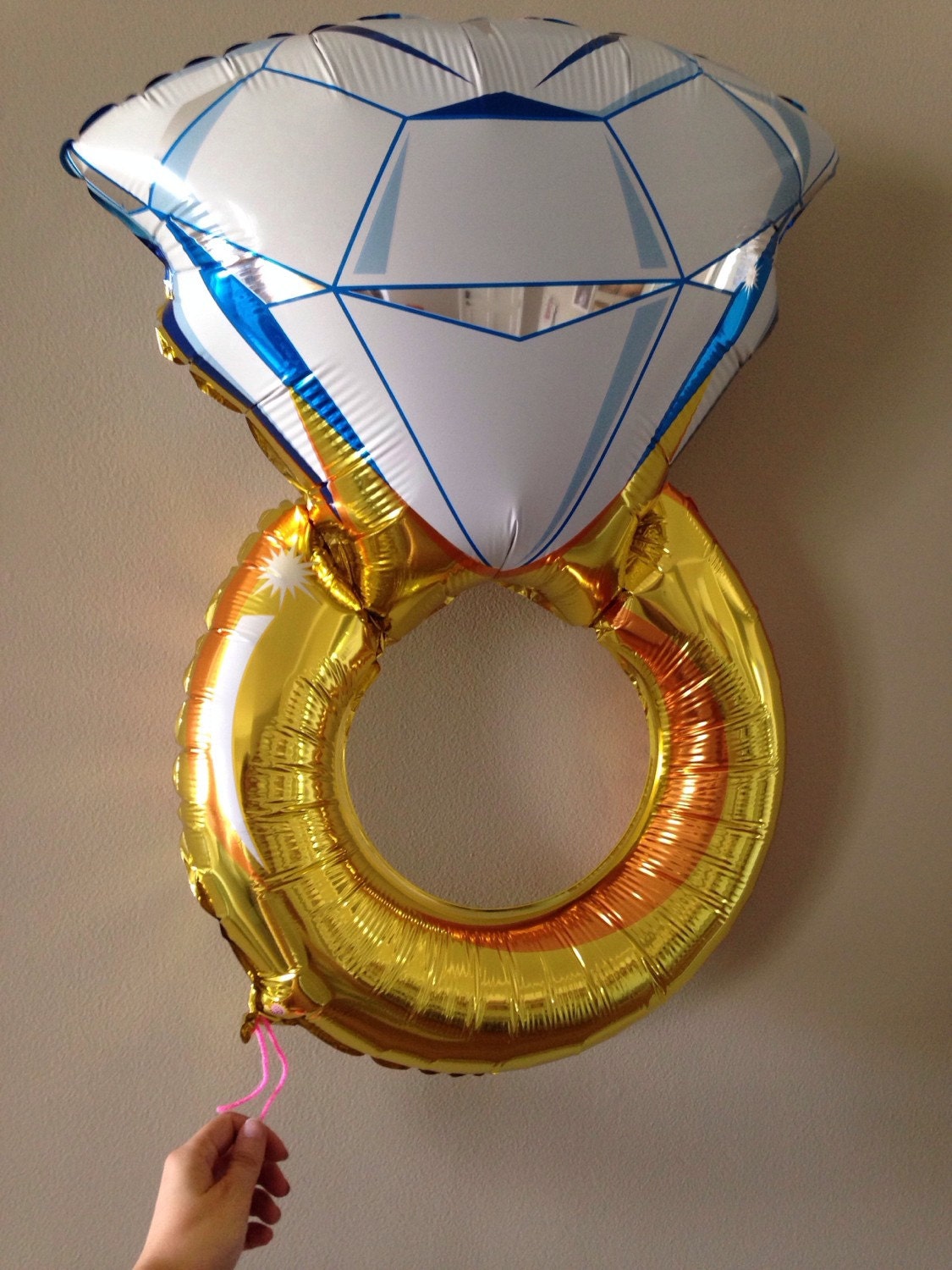 Engagement Ring Balloon Bridal Shower Decor Engagement