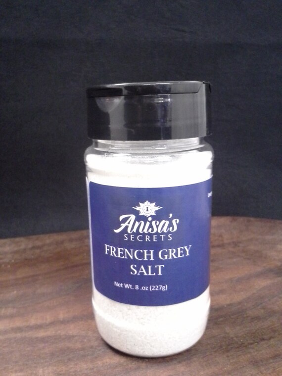 French Grey Salt. Celtic Sea Salt. by AnisasSecrets on Etsy