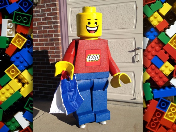 Adult Size Legos | lego minifigure costume made to order life size freestanding Adult Size Legos | lego minifigure costume made to order life size freestanding