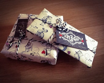 1 x A3 Sheet Gift Wrap Alice In Wonderland...we've got it wrapped!