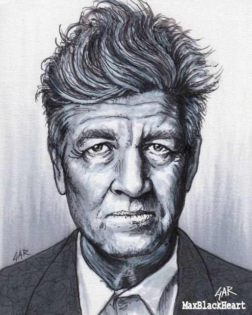 Print / David Lynch Portrait