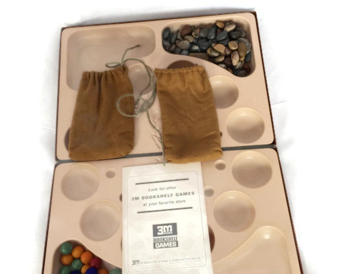 Oh-Wa-Ree - Sophisticated Marble Rock Game - Vintage 1962 Bookshelf Game - Perfect for Cocktail Parties - Mad Men
