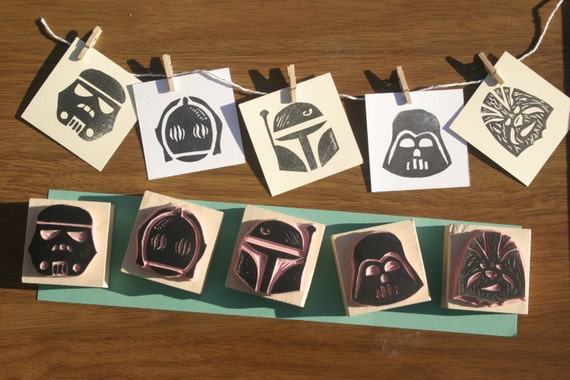 vintage star wars stamps