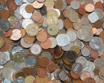Mixed World Coins Currency-Various