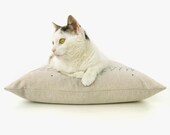 Word Dog and Cat Bed Cover for 20x26 pillow | Just Mine Typography Pillow Case | Natural Beige and Turquoise | Puppy, Cat & Small Dogs Bed Word Dog and Cat Bed Cover for 20x26 pillow | Just Mine Typography Pillow Case | Natural Beige and Turquoise | Puppy, Cat & Small Dogs Bed