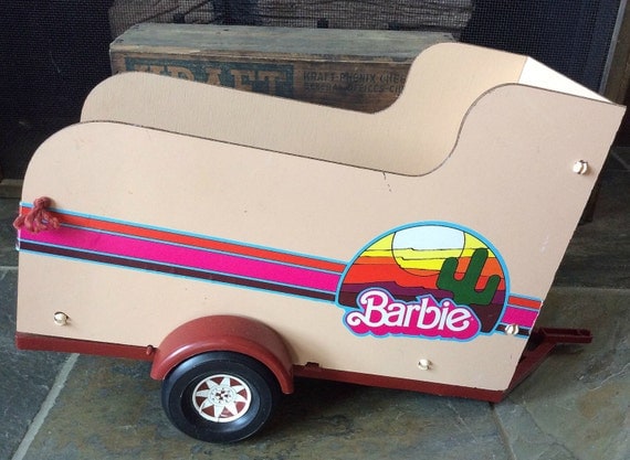 barbie horse trailer