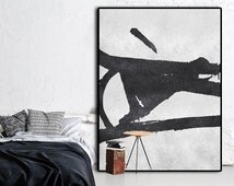 Popular items for canvas art black on Etsy