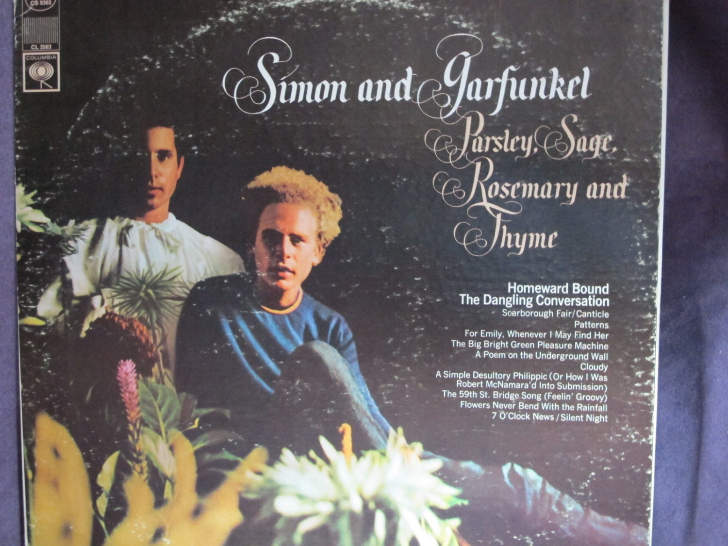 Parsley Sage Rosemary and Thyme a Vintage Vinyl Record