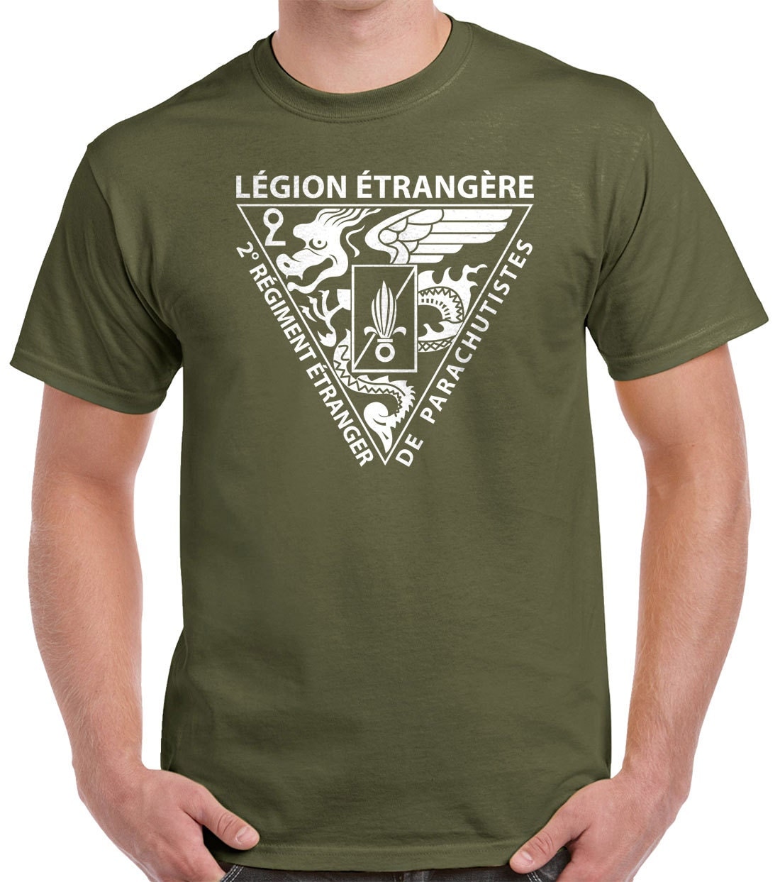 Foreign Legion T-Shirt 2 REP Insignia 0280