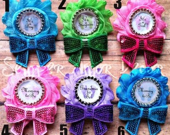 Mommy To Be Pin, Grandma To Be Pin, Baby Shower Pins, Mom To Be Corsage, Grandma To Be Corsage, Grandma Corsage, Mommy To Be Corsage, Baby