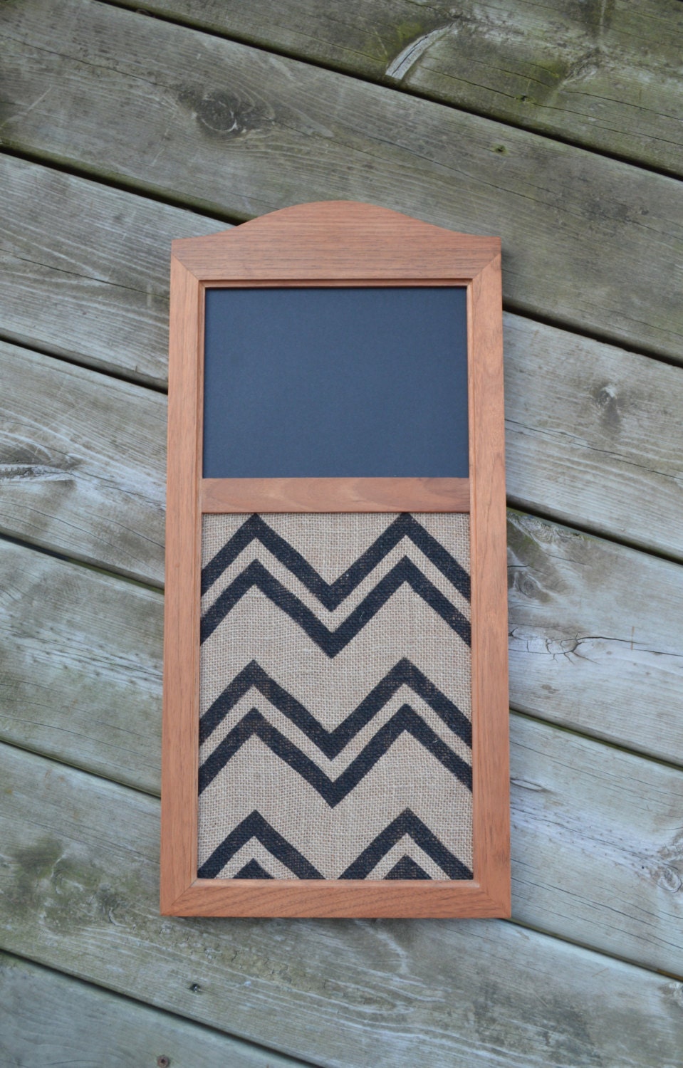 Decorative Memo Board Burlap Bulletin Board by TheLoftySparrow