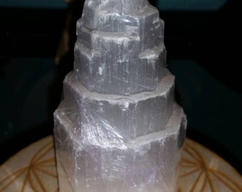 Selenite Tower up to 4"
