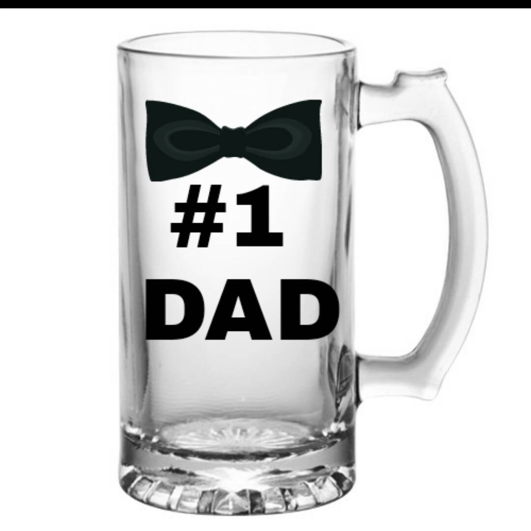 Number 1 dad beer mug / beer glass / coffee mug 1
