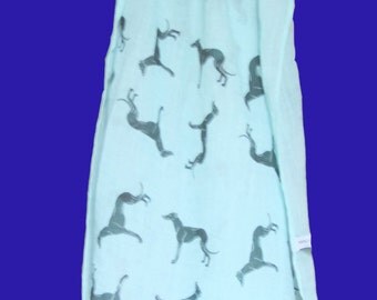 Frayed Greyhound Scarves in a variety of colours