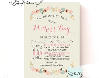 Mother's Day Tea Party Invitations 7