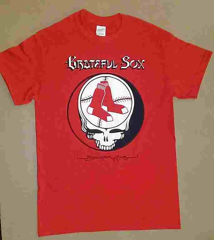 red sox grateful dead shirt