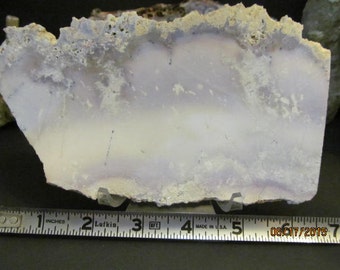 Burro Creek Purple/white Agate Slab.