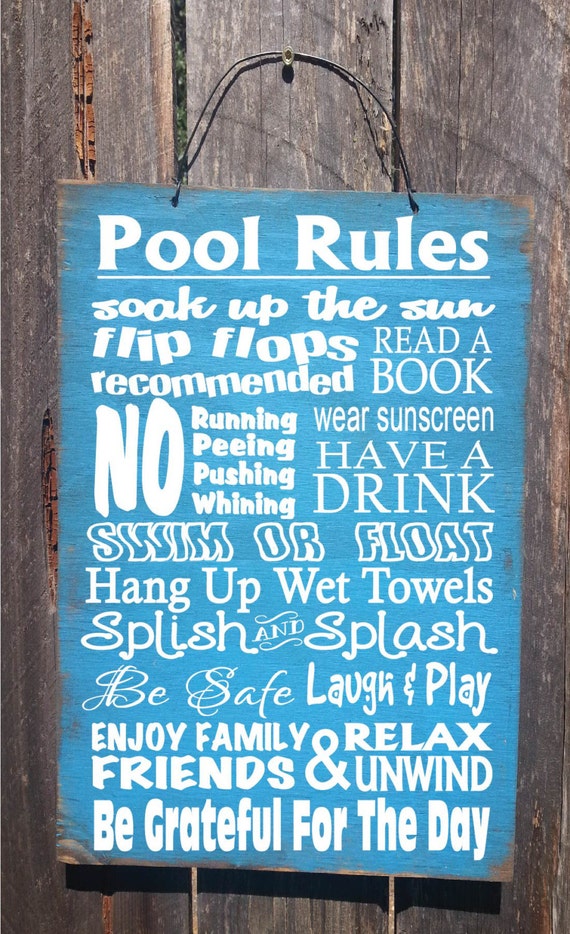 Get Pool Table House Rules Sign Gif