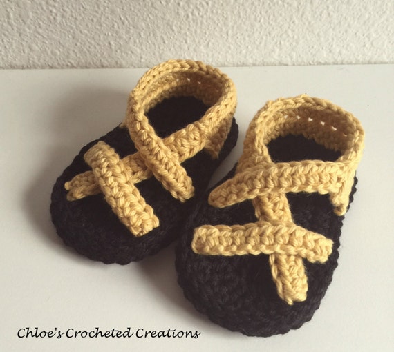 Chaco Style Sandals, Crochet Chacos, Crochet sandals, Infant sandals ...