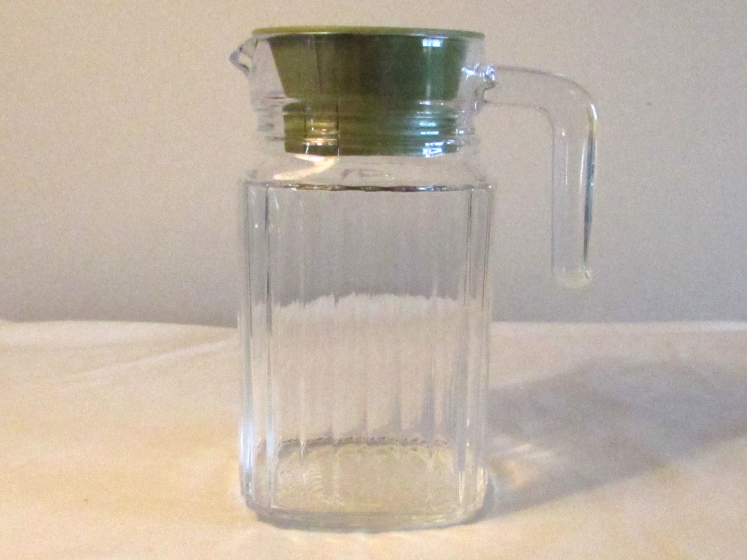 Glass Refrigerator Pitcher ARC Clear Glass Water Juice