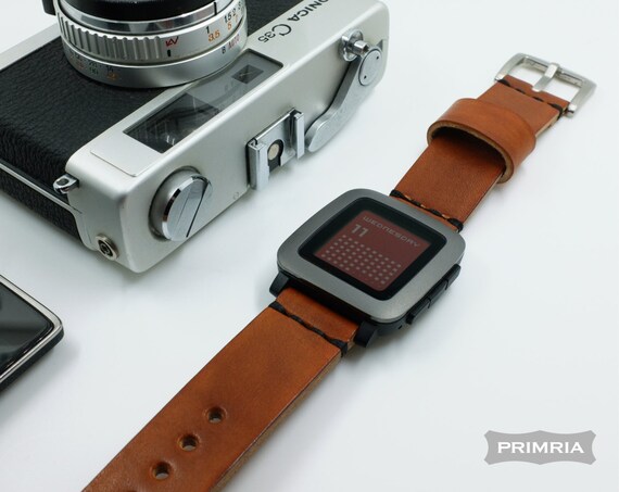 pebble time band size