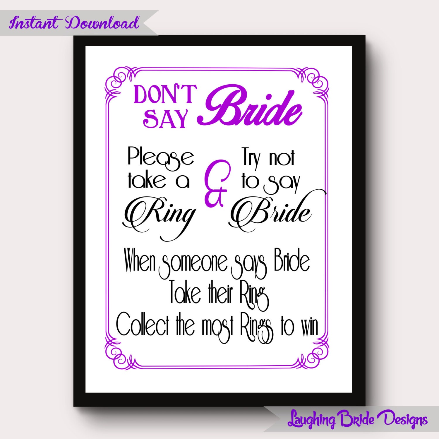don-t-say-bride-game-sign-8x10-instant-download-purple