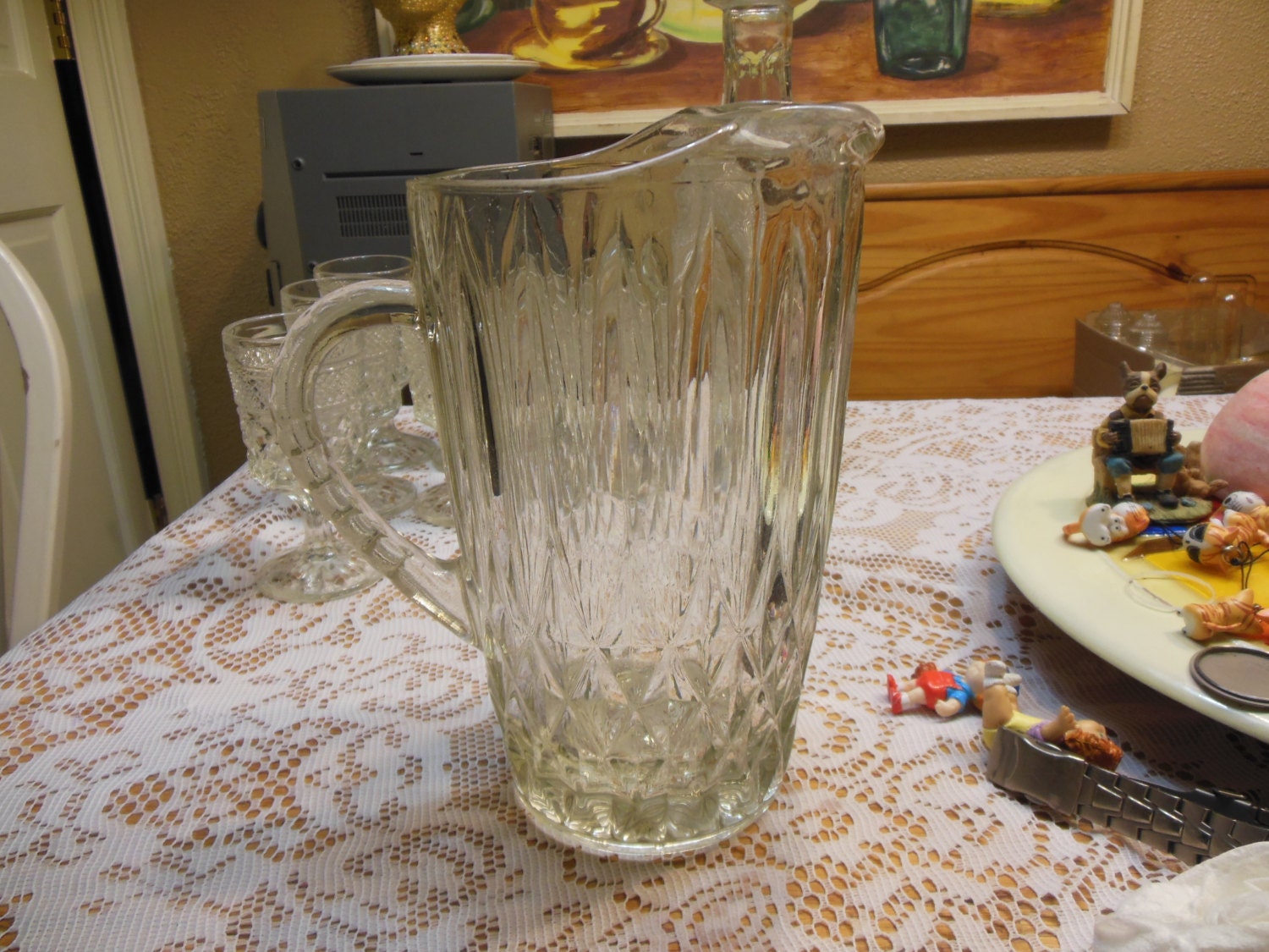 Crystal Cut Glass Pitcher Haute Juice 4555