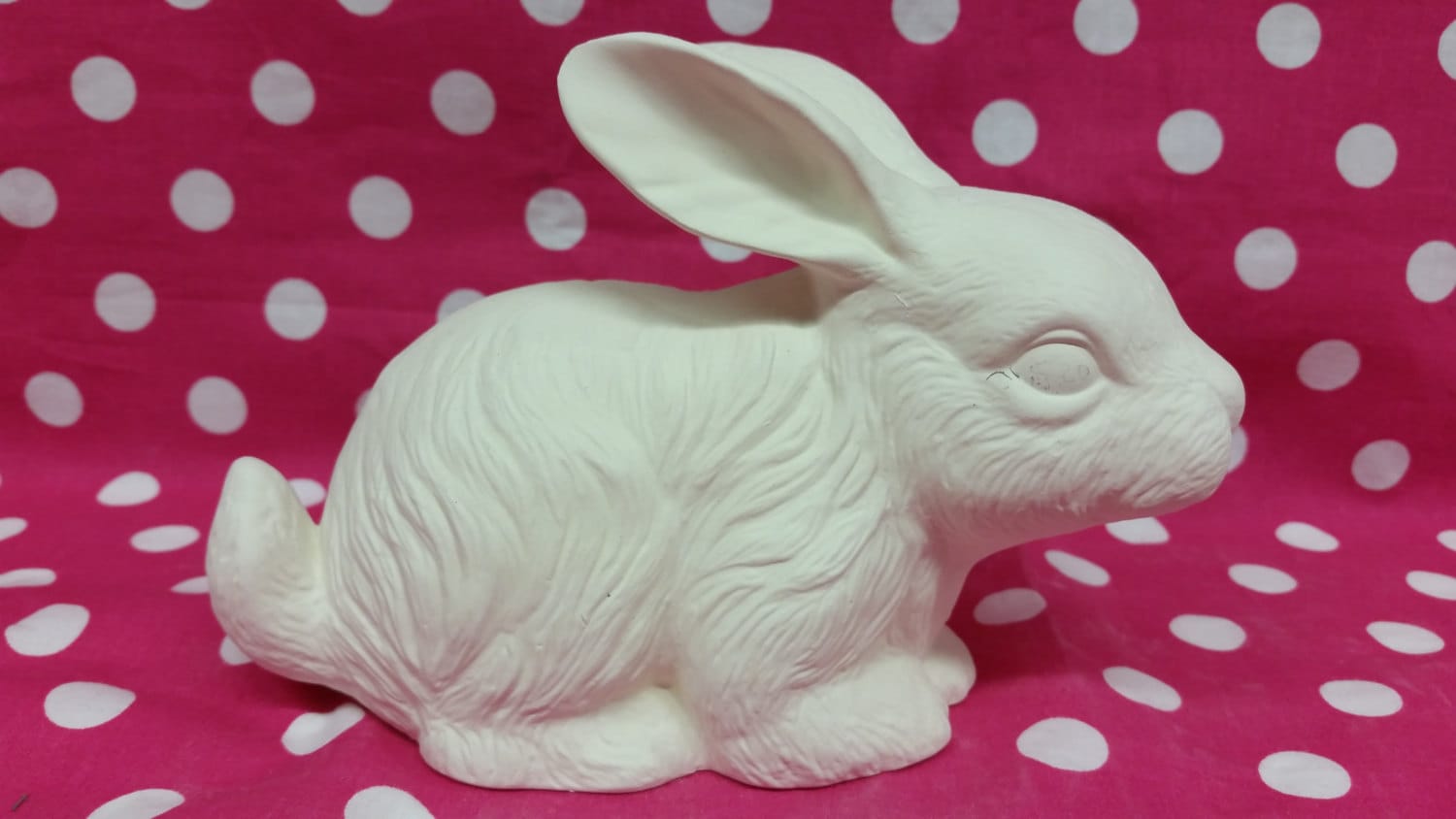 DIY Ready to Paint Ceramics Bunny Rabbit Hare Yard Art