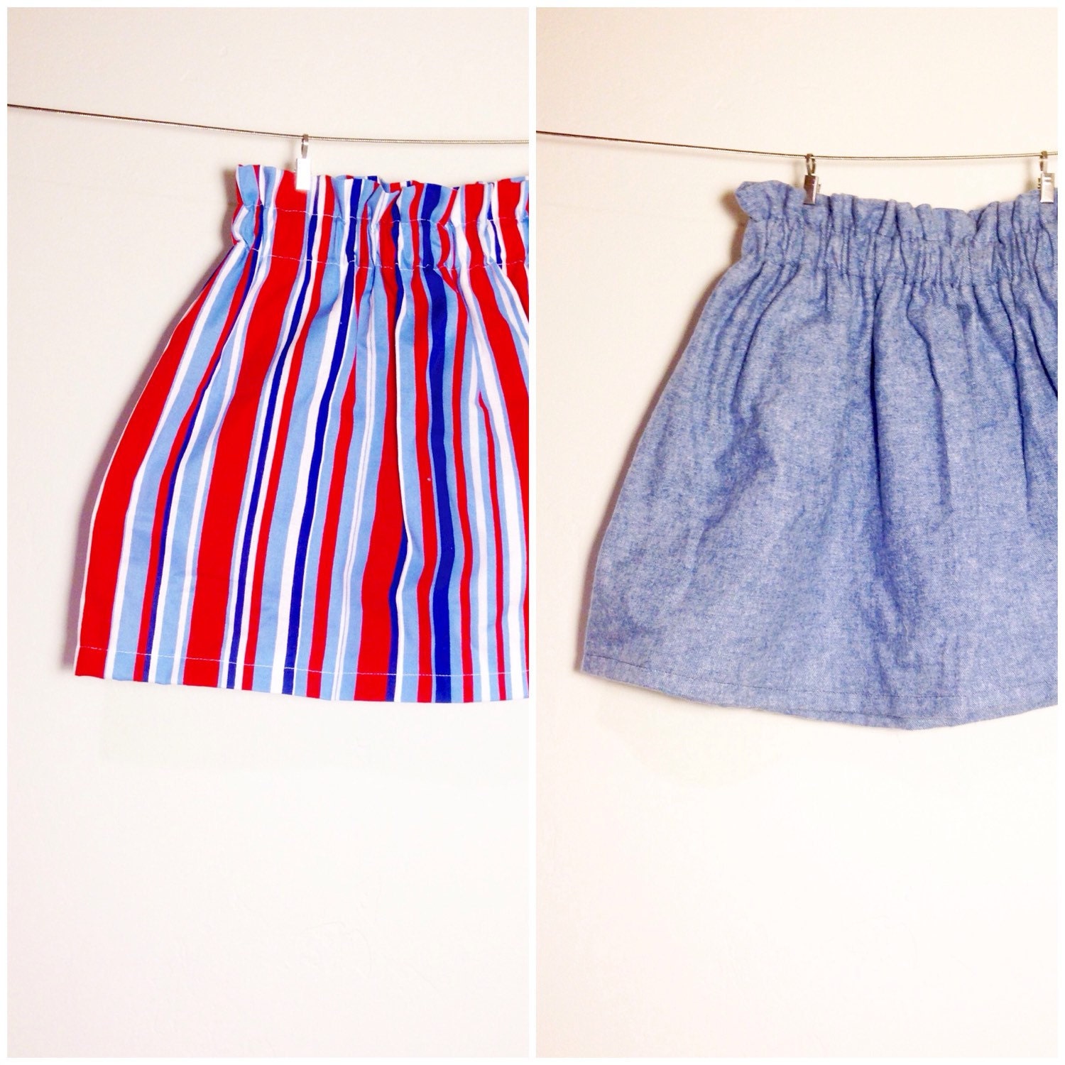 18-24 Month Girls Skirt paper bag skirt baby by CocoMarsDesigns