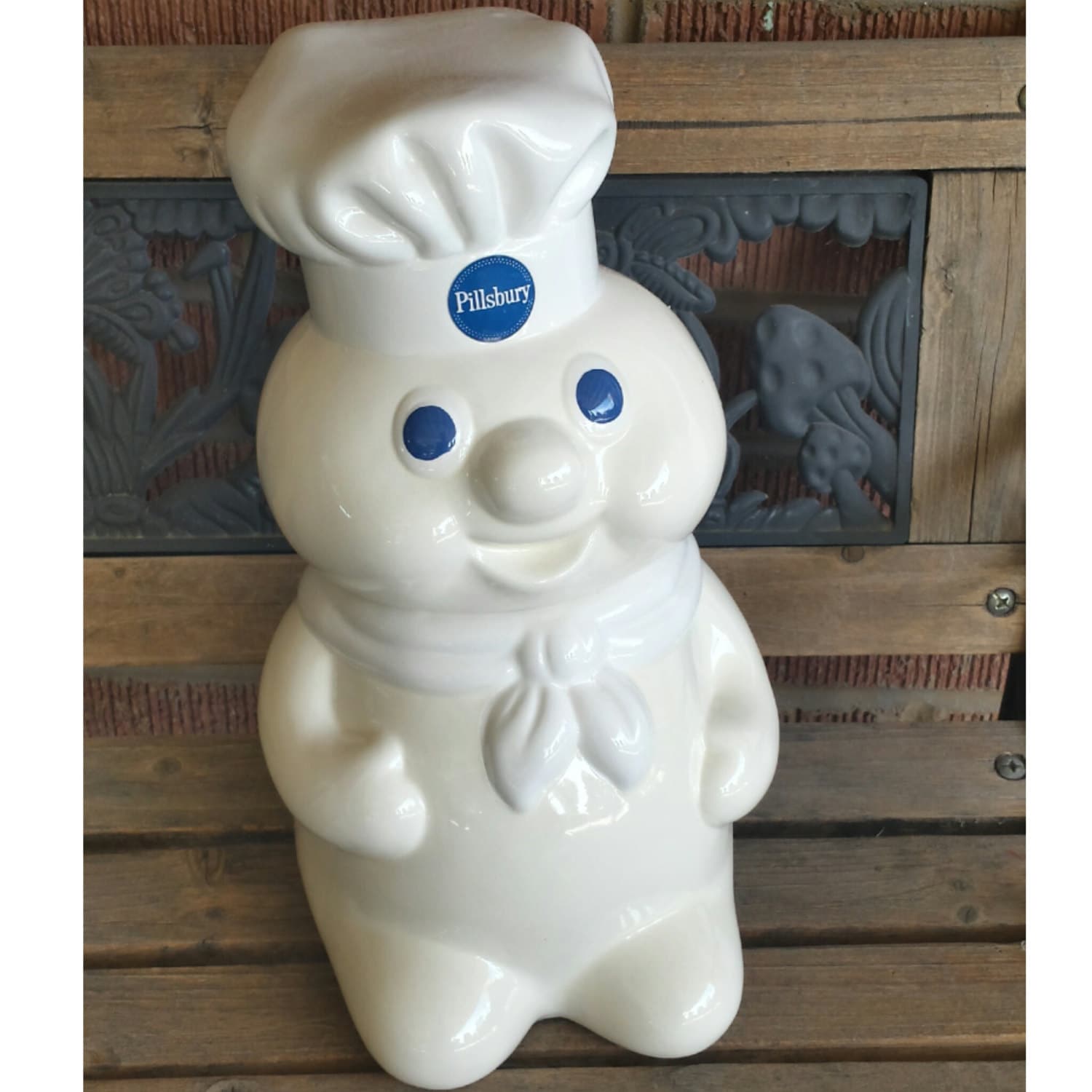 1988 Poppin Fresh Pillsbury Doughboy Cookie Jar By TheFoxyToyBox   Il Fullxfull.797039185 3q1d 