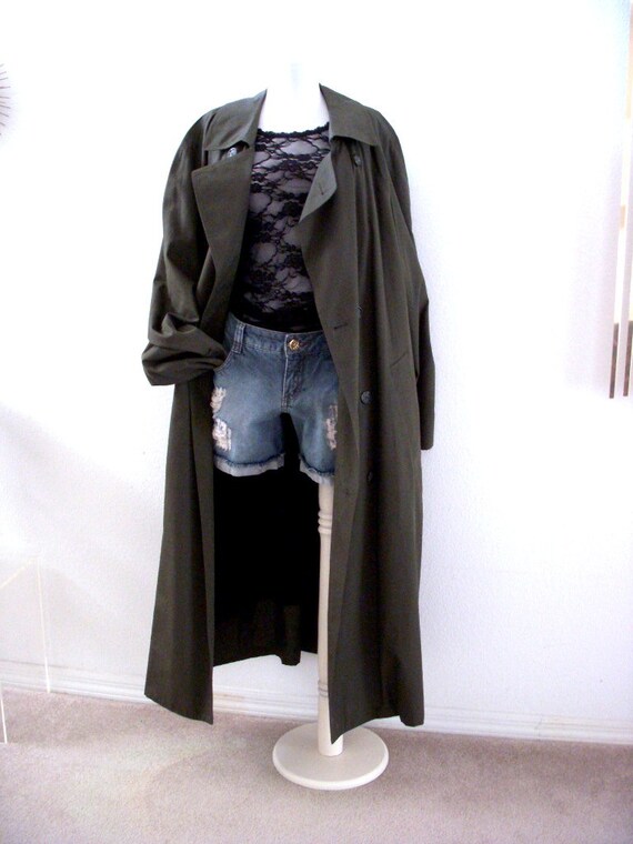 Mens Black Water Buffalo Leather Motorcycle Duster Trench Coat Victorian Duster Linen Antique Coat Driving Edwardian 1800s Wearable Distressed