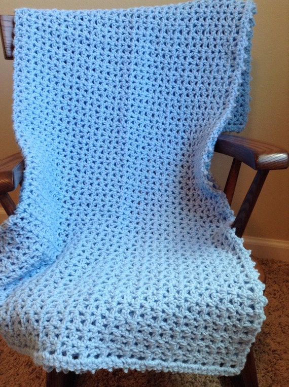 patterns blanket crochet crib baby size Crochet and baby Large Size Baby Toddler Crib Blanket