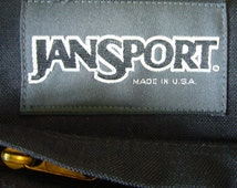 Black JanSport Vintage Briefcase/Backpack/Messenger Multi-use Large Bag ...