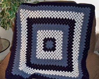 Crochet Afghan Throw (Baby size) 36x36