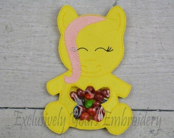 Large Flutter Pony Candy Pouch