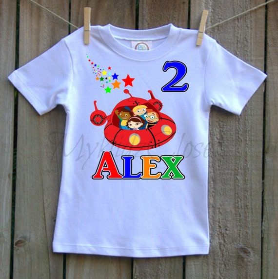 little einsteins birthday shirt