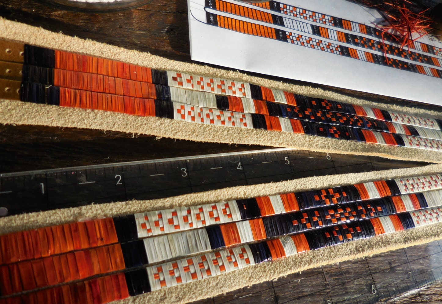 RESERVED Porcupine quillwork for A.C.