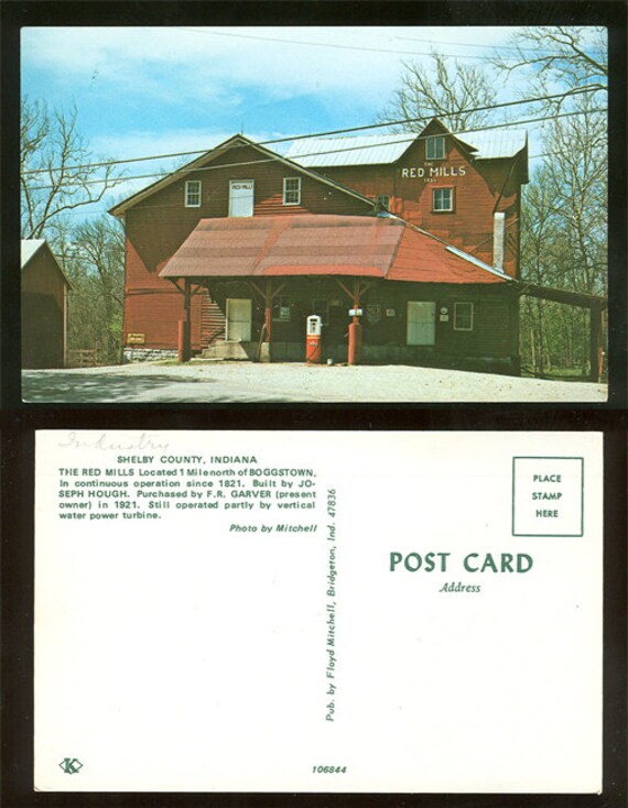 The Red Mills Boggstown Indiana Shelby County Indiana
