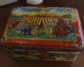 Vintage French Box Circus Theme