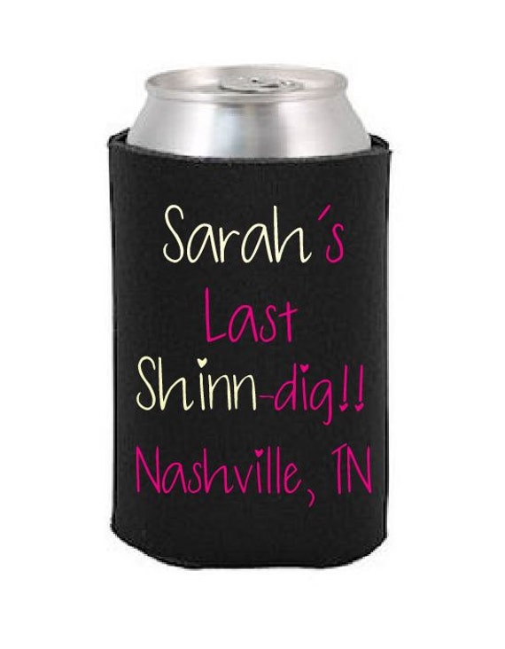 Custom Bachelorette Party Koozies By Southerngraphix On Etsy 2500