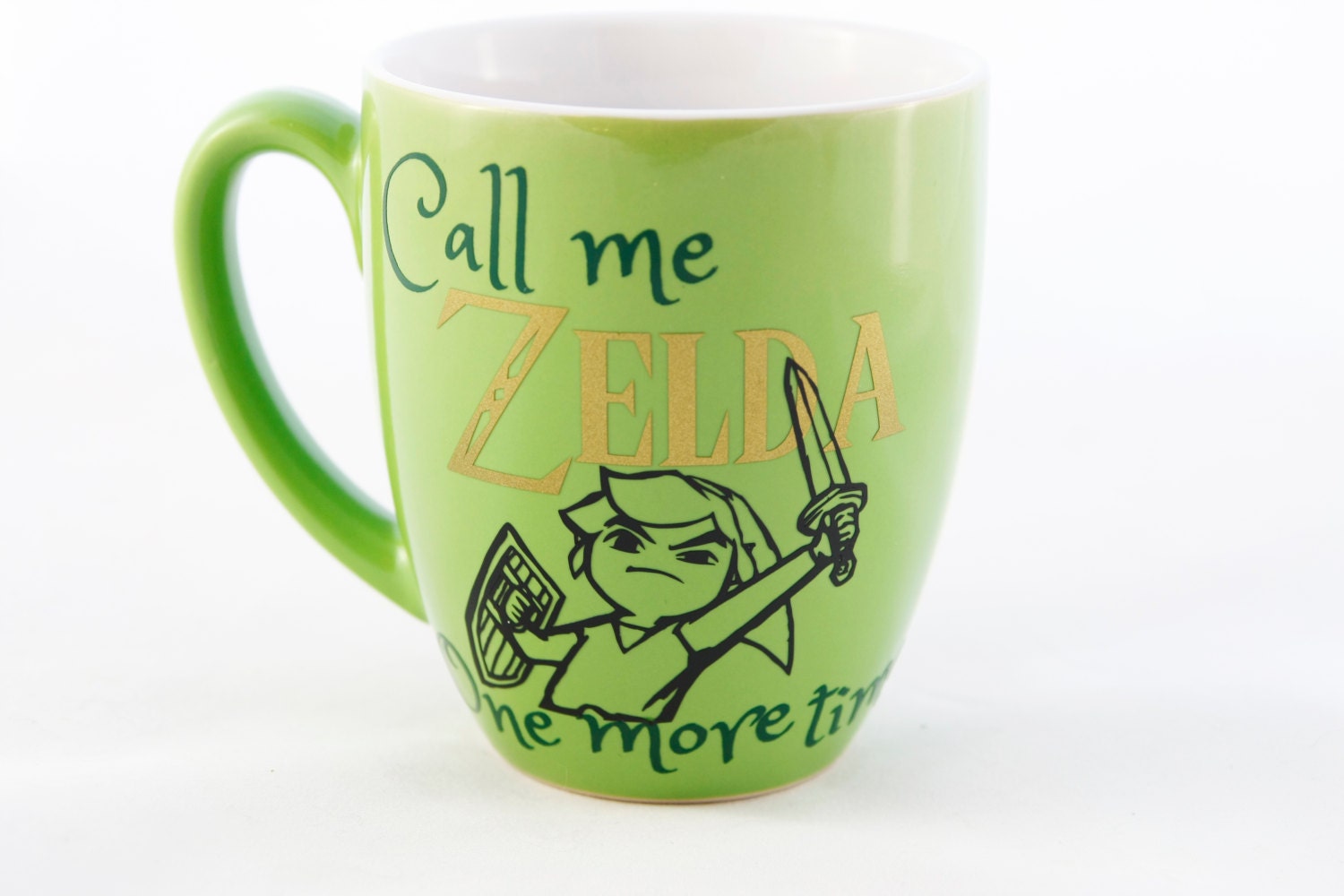 ZELDA Coffee Mug Call Me ZELDA One More Time Fandom by DenOfFox