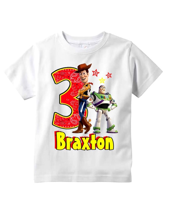 toy story woody birthday shirt