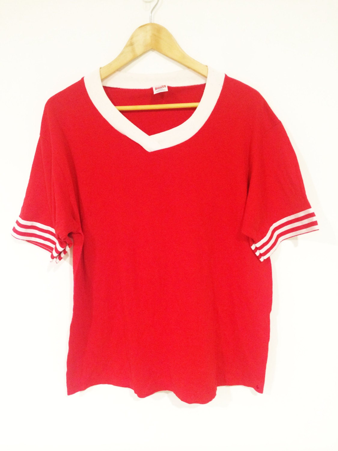 Vintage football jersey style tshirt by on Etsy