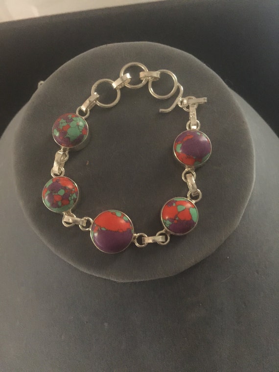 Mosaic Jasper Bracelet