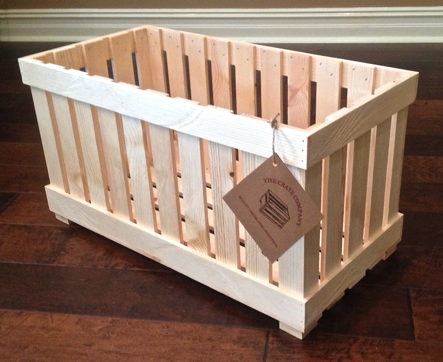 Large OldFashioned Style Berry Crate 24L x 12W x by TheCrateCo