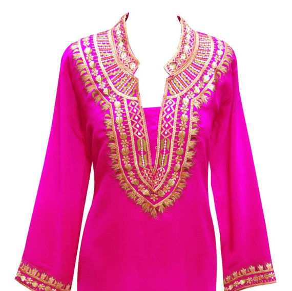 pink tunic tops uk