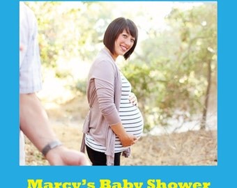 Baby Shower Photo Frame Prop